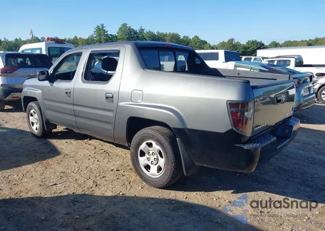 2007 Honda Ridgeline Rt из США, поврежденный, VIN 2HJYK16247H538343